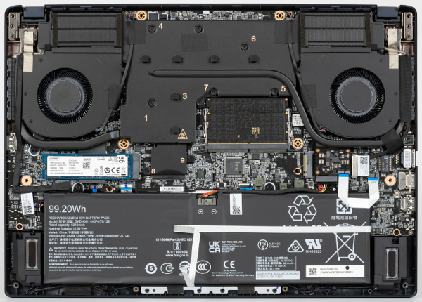 Обзор игрового ноутбука Gigabyte Aorus Master 16 AM6H