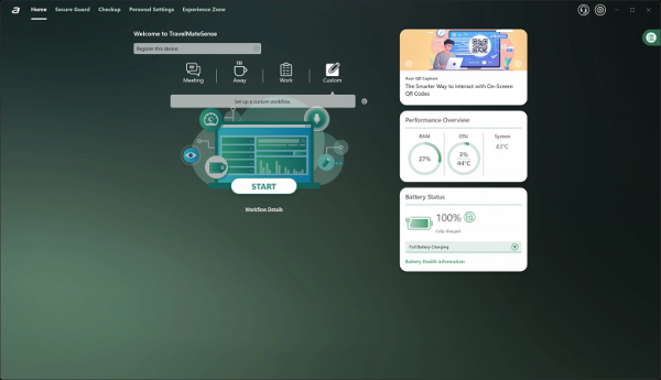 Обзор делового ноутбука Acer TravelMate P6 14 AI (TMP614-54-70U3) с Intel Core Ultra 7 258V