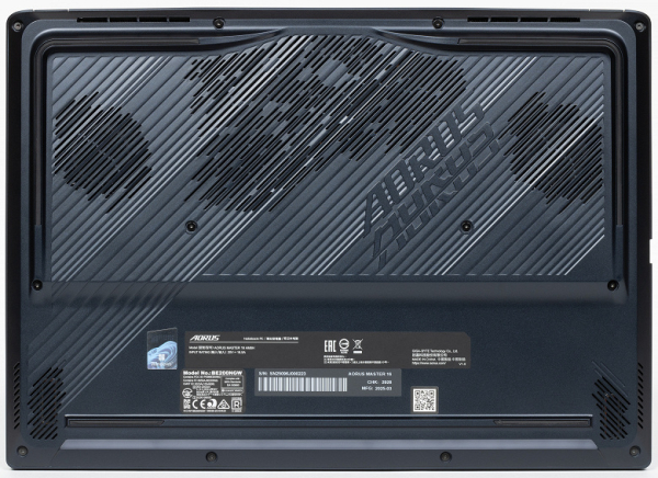 Обзор игрового ноутбука Gigabyte Aorus Master 16 AM6H