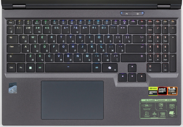 Обзор игрового ноутбука Maibenben X16E X-Treme Tsunami с СЖО, AMD Ryzen 9 9955HX и Nvidia GeForce RTX 5080 Laptop