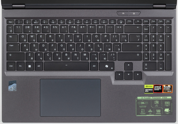 Обзор игрового ноутбука Maibenben X16E X-Treme Tsunami с СЖО, AMD Ryzen 9 9955HX и Nvidia GeForce RTX 5080 Laptop