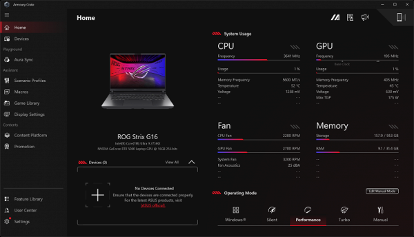 Обзор игрового ноутбука Asus ROG Strix G16 G615LW-S5080