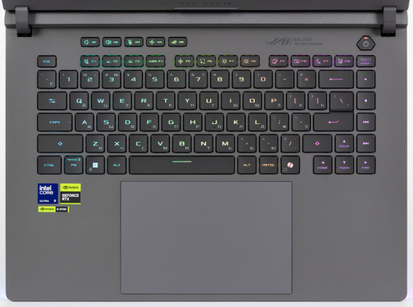 Обзор игрового ноутбука Asus ROG Strix G16 G615LW-S5080