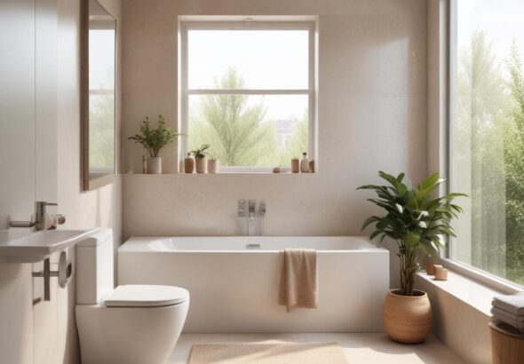 Стиль оформления ванной комнаты