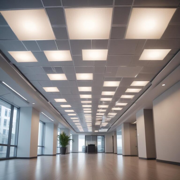 Светодиодные потолочные панели