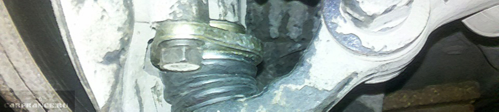 Замена шаровой опоры на ВАЗ-2110 своими руками: без съёмника